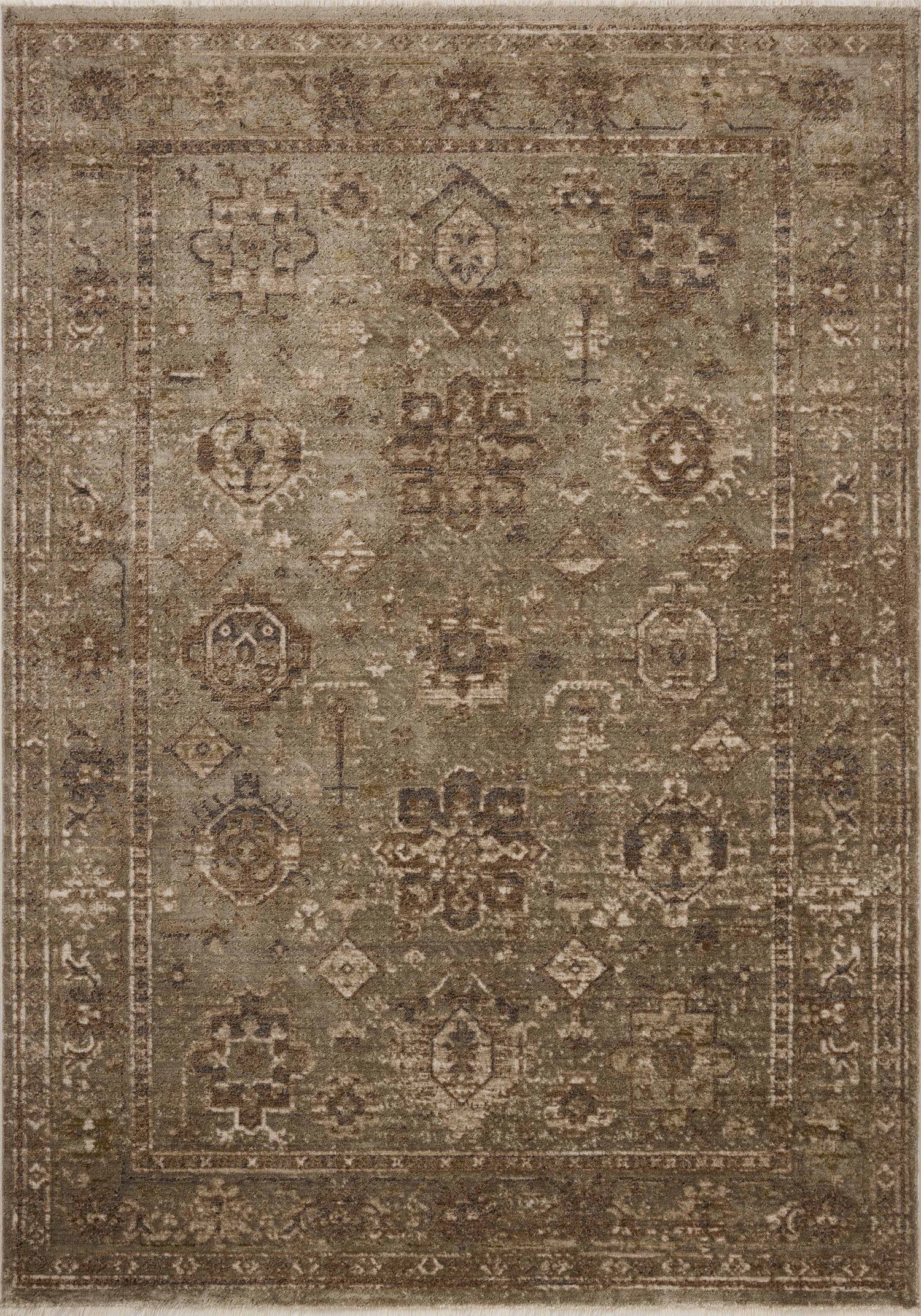 Loloi II HYD-04 Sage / Earth Rug DC10