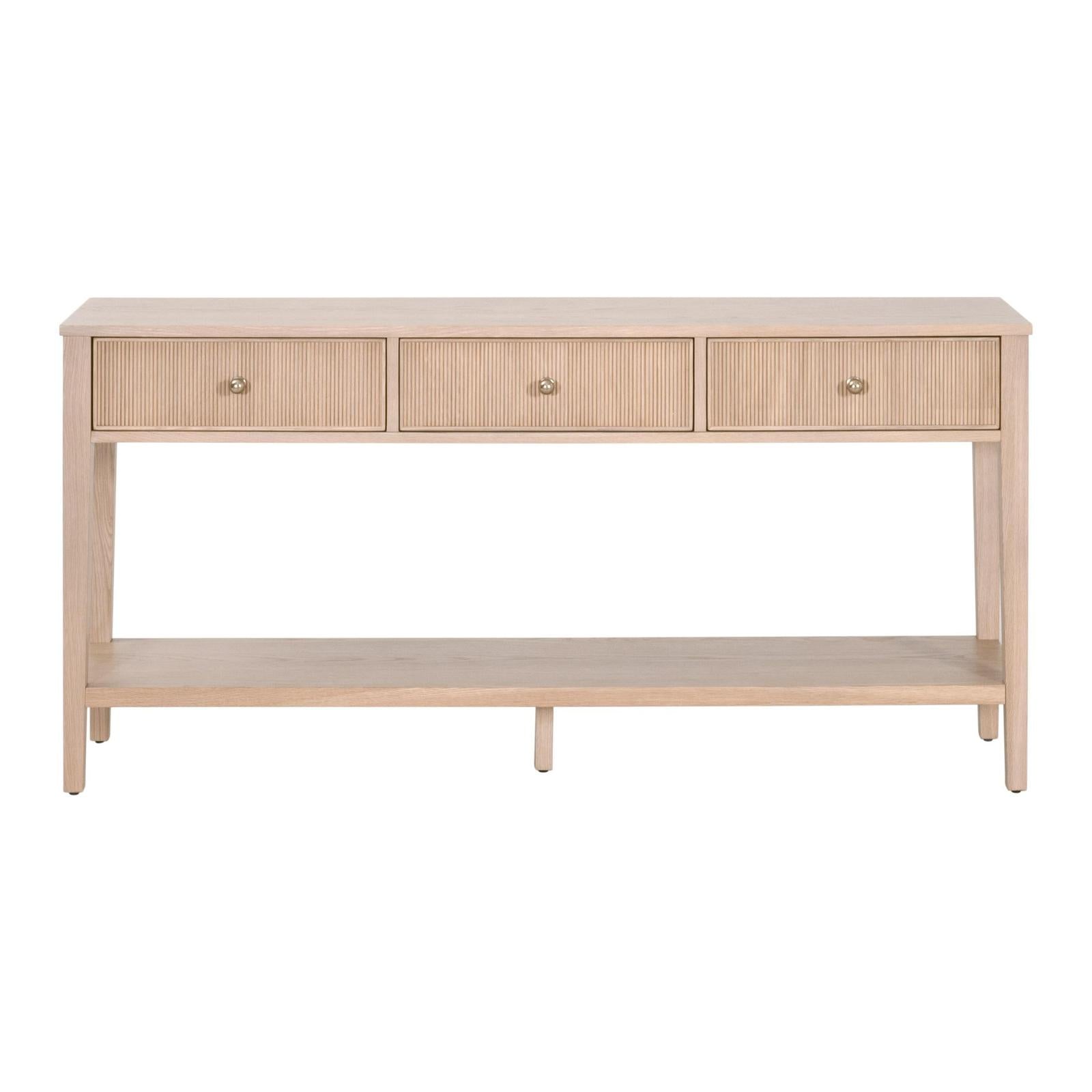 Essentials For Living Highland 3-Drawer Console Table