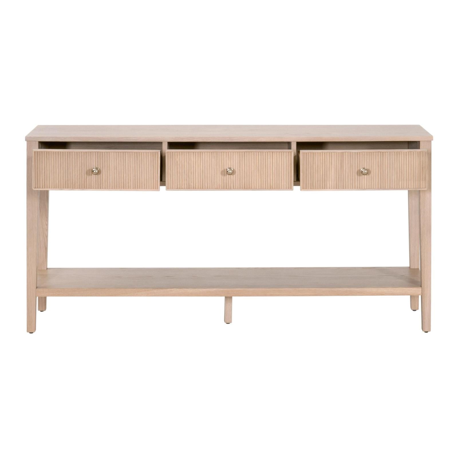 Essentials For Living Highland 3-Drawer Console Table