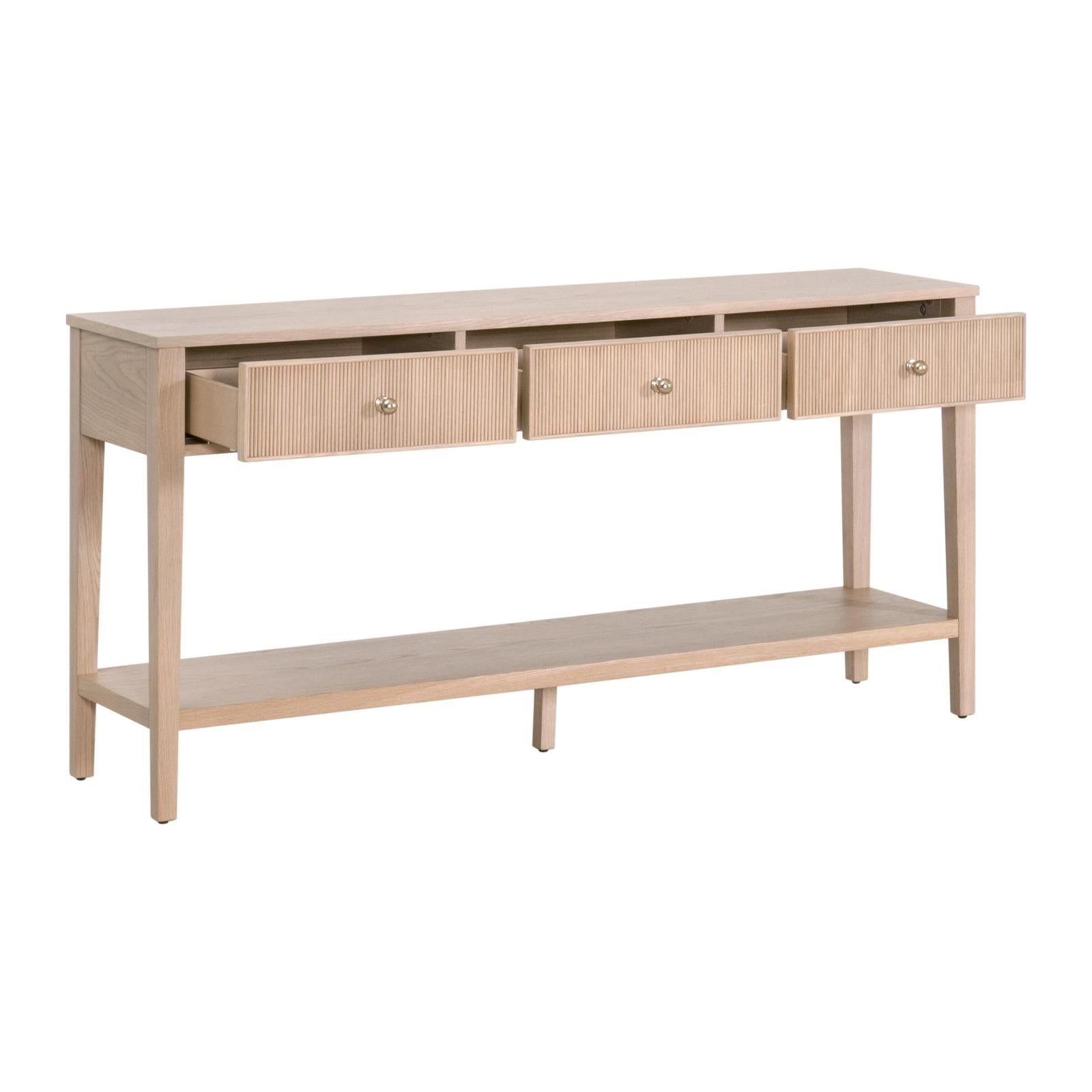 Essentials For Living Highland 3-Drawer Console Table