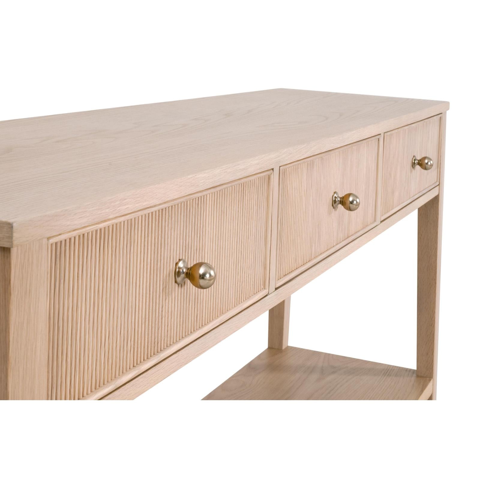 Essentials For Living Highland 3-Drawer Console Table