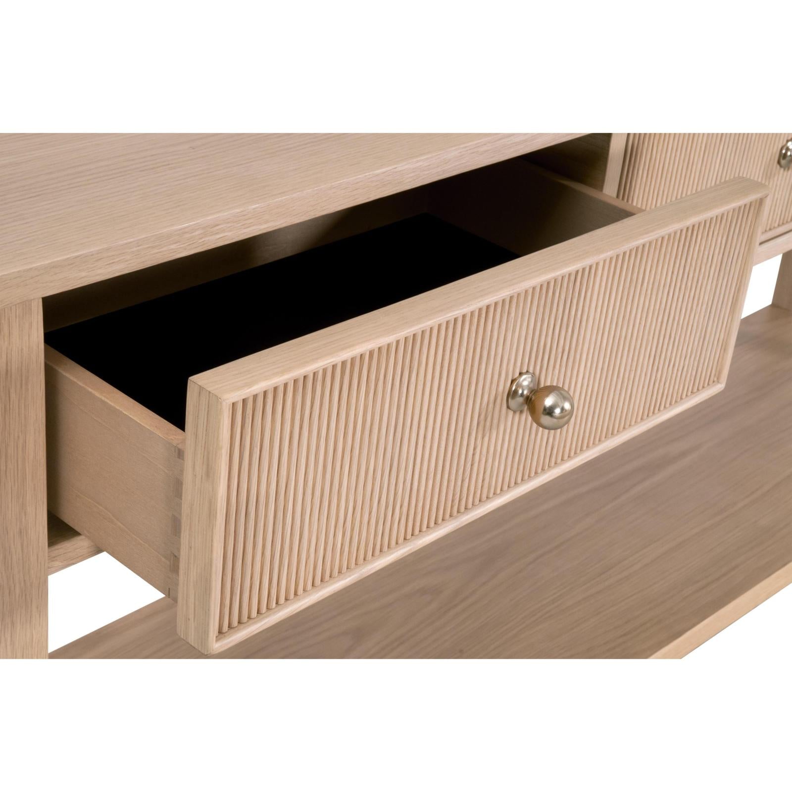 Essentials For Living Highland 3-Drawer Console Table