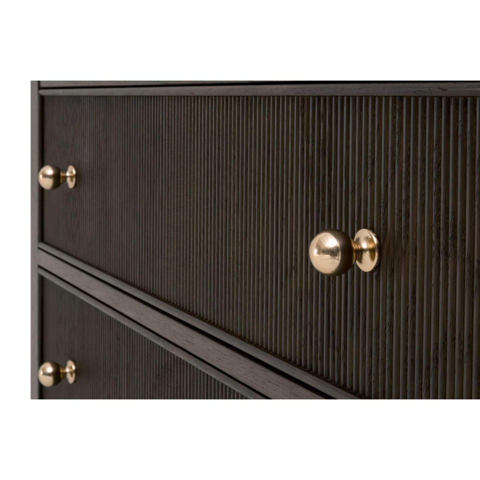 Essentials For Living Highland Open Shelf 2-Drawer Nightstand