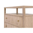 Essentials For Living Highland Open Shelf 2-Drawer Nightstand