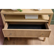 Essentials For Living Highland Open Shelf 2-Drawer Nightstand