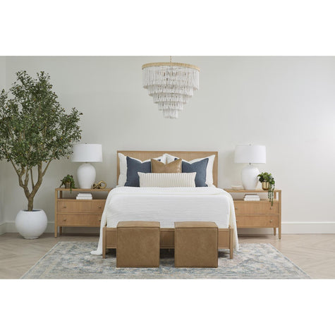 Essentials For Living Highland Open Shelf 2-Drawer Nightstand