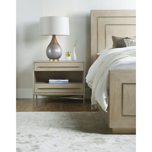 Hooker Furniture Cascade Two-Drawer Nightstand