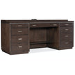 Hooker Furniture House Blend Computer Credenza and Hutch