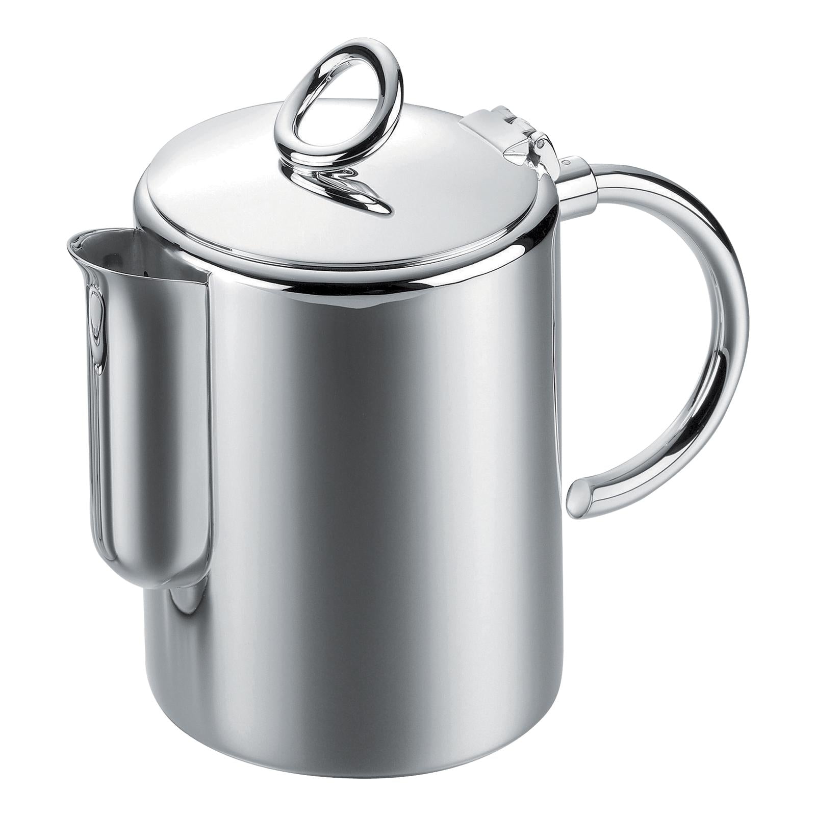 Christofle Vertigo Silver Plated 6-Cup Hot Beverage Jug 0.75 L
