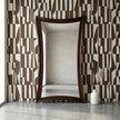 Bassett Mirror Hour Glass Floor Mirror