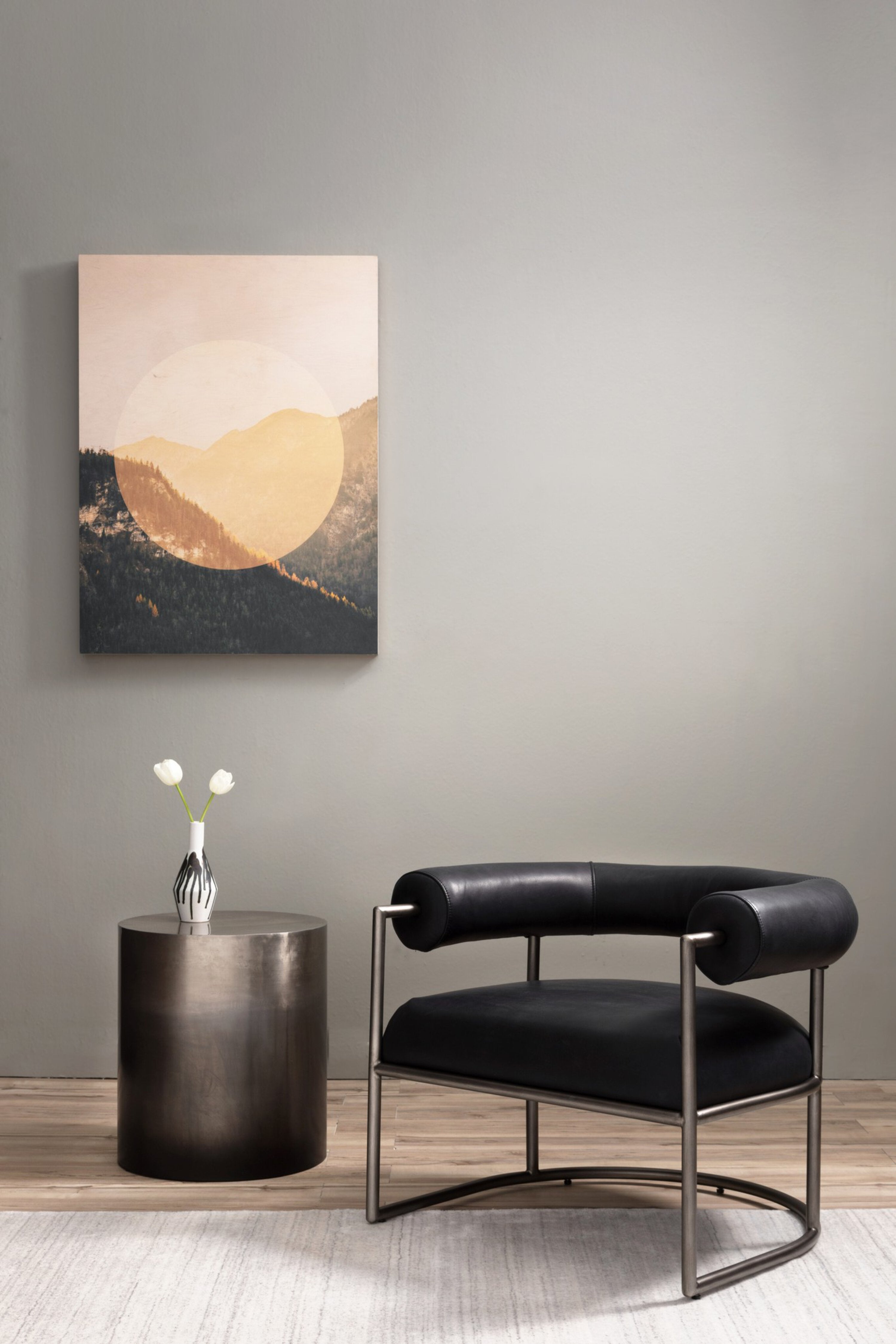 Four Hands Cameron Round End Table