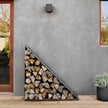 Nero Firewood Storage-Coated Gunmetal
