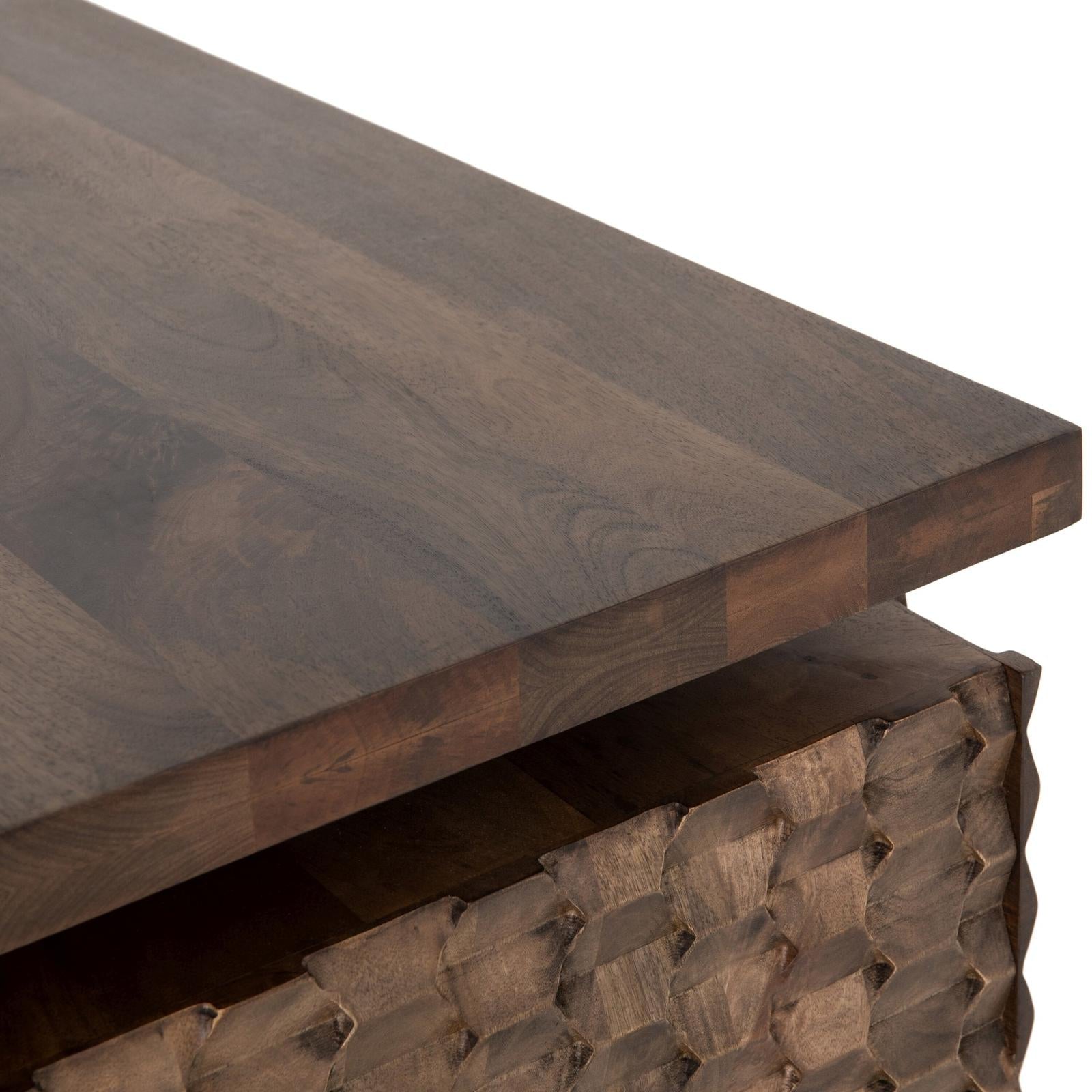 Raffael Desk-Antique Brown