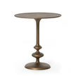 Four Hands Marlow Matchstick Pedestal Table
