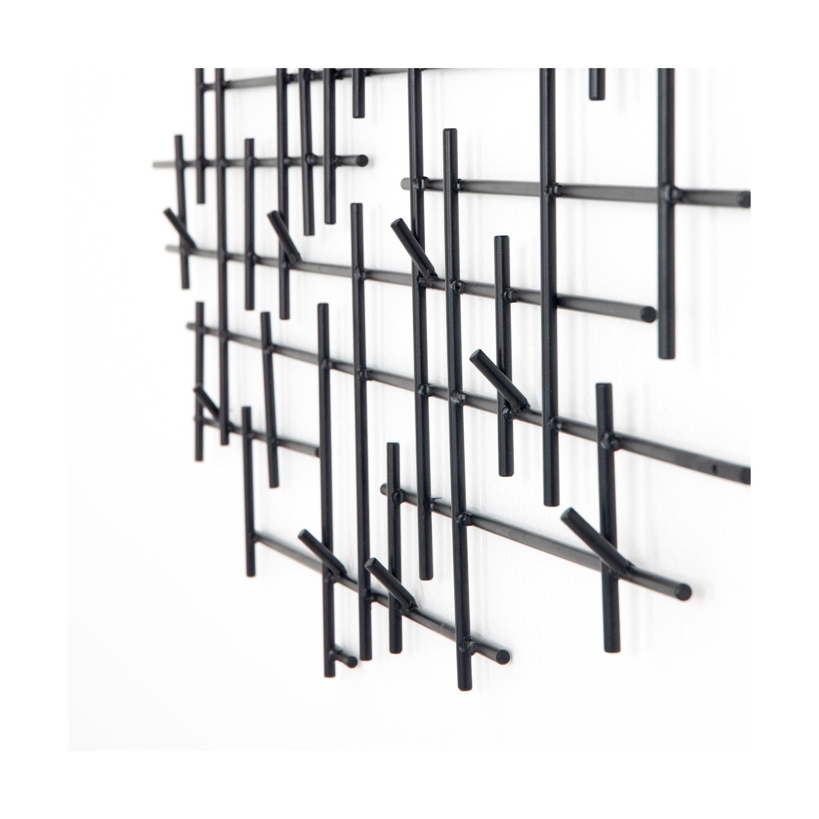 Crossin Coat Rack-Iron Matte Black