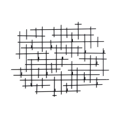 Crossin Coat Rack-Iron Matte Black