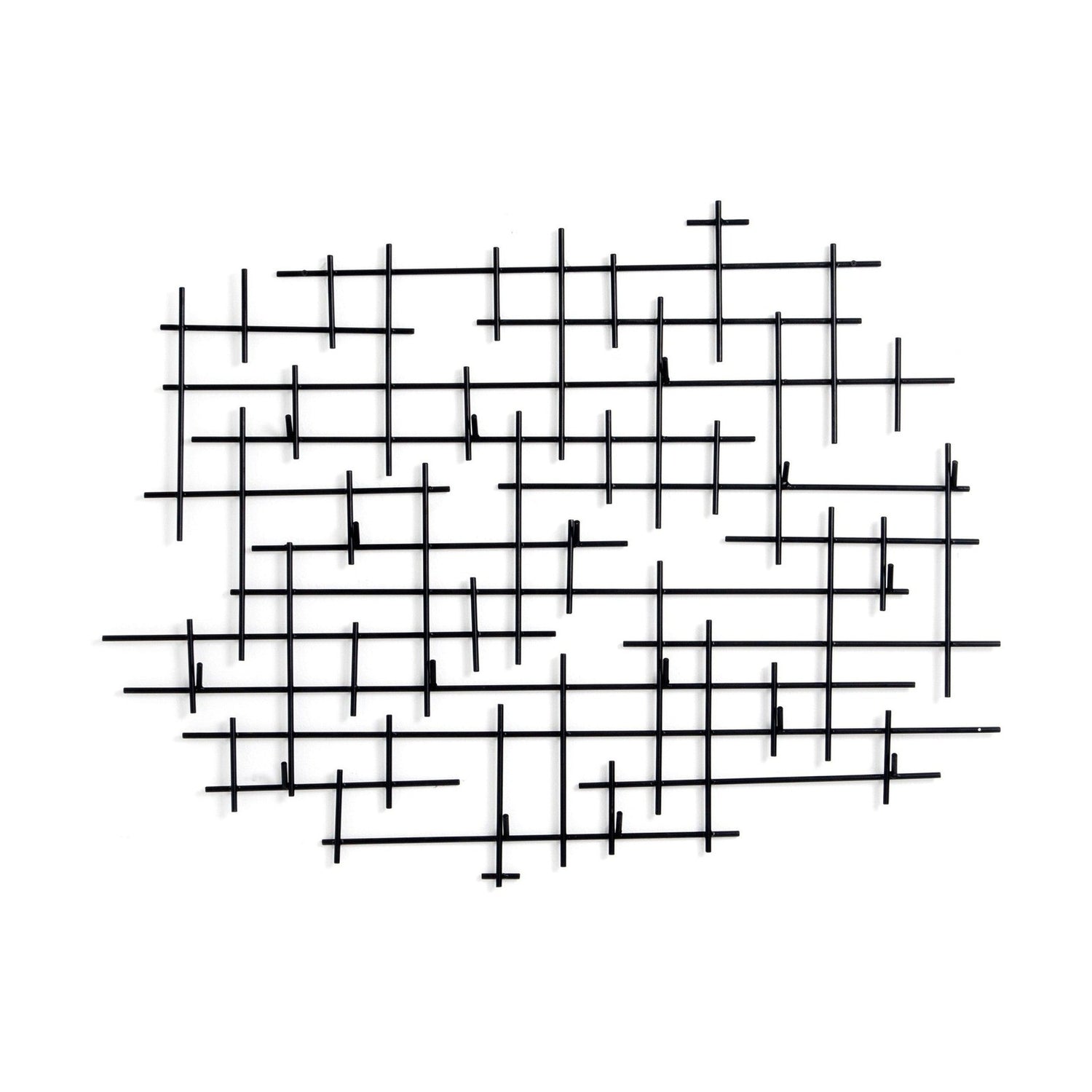 Crossin Coat Rack-Iron Matte Black