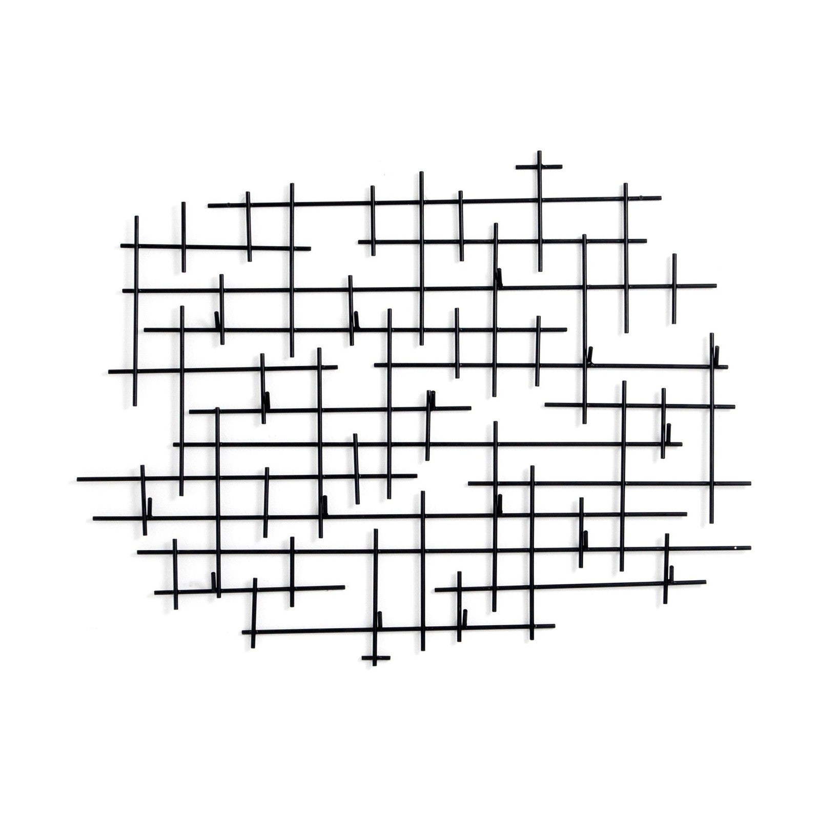 Crossin Coat Rack-Iron Matte Black