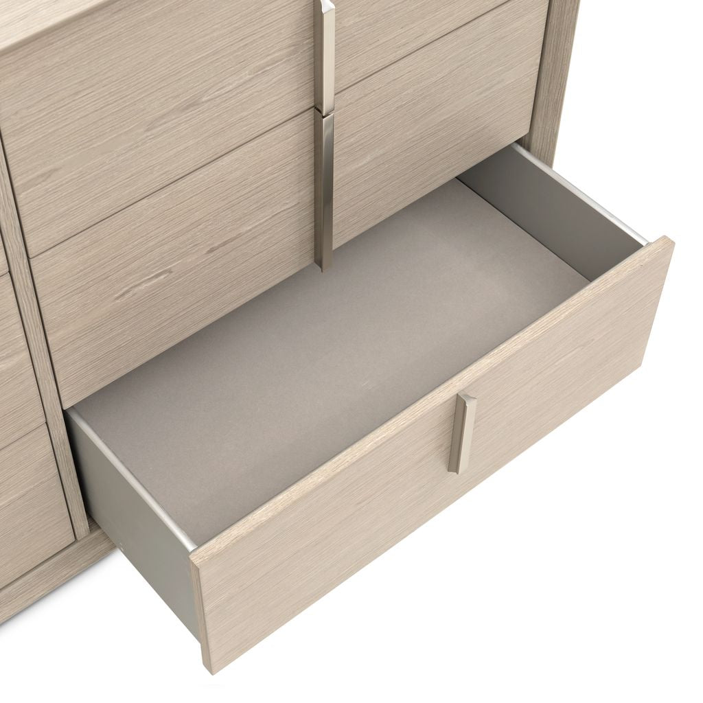 Michael Amini Lotus Bay Large Dresser - Sand