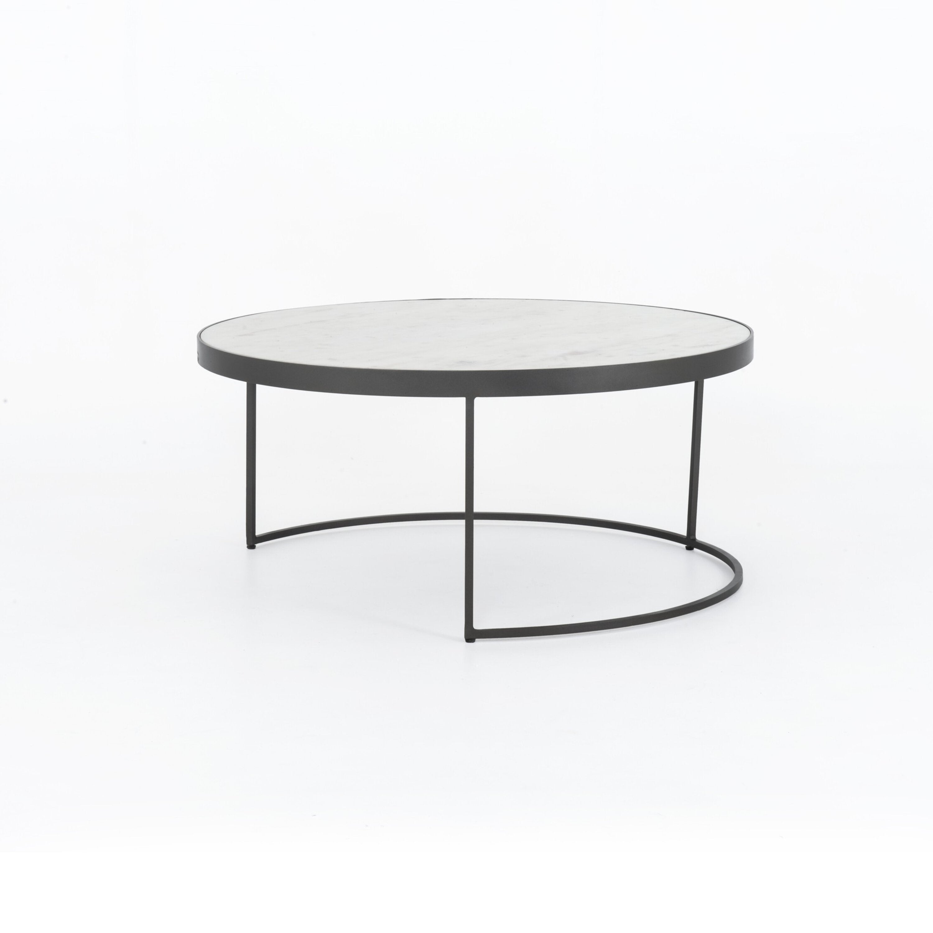 Four Hands Evelyn Round Nesting Coffee Table