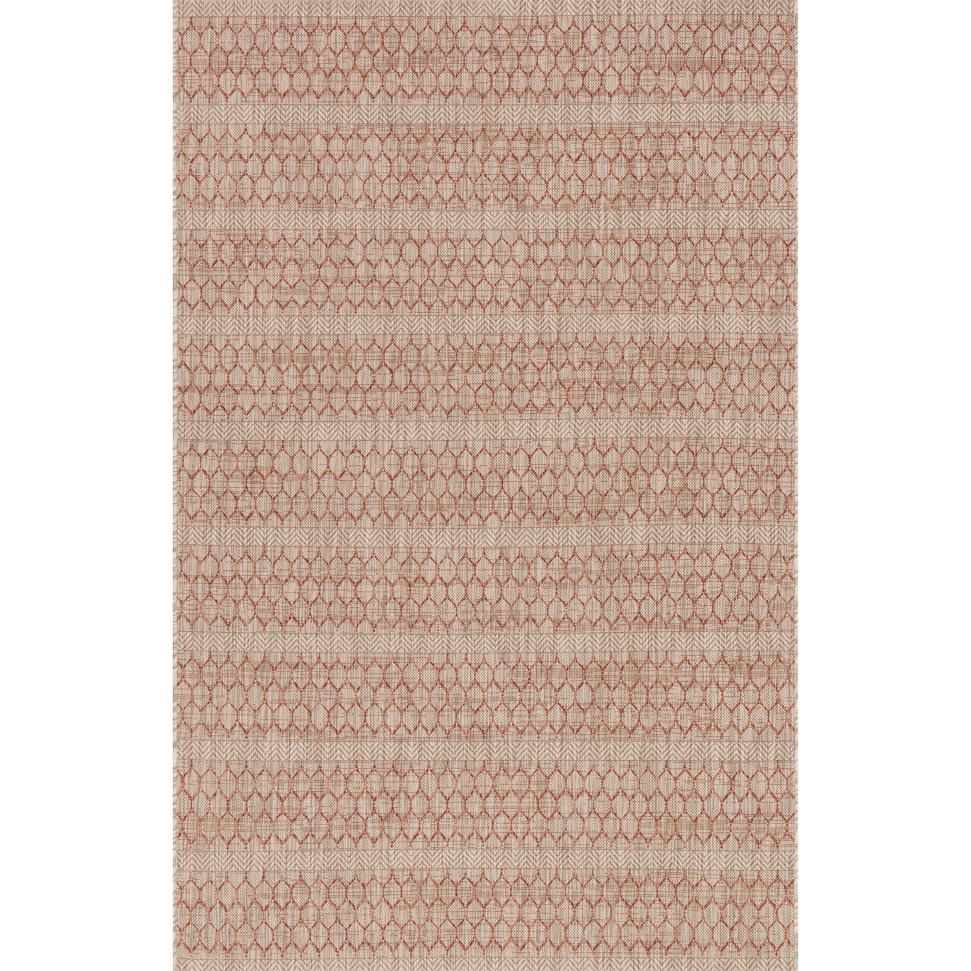 Loloi Isle IE-01 Beige / Rust Rug