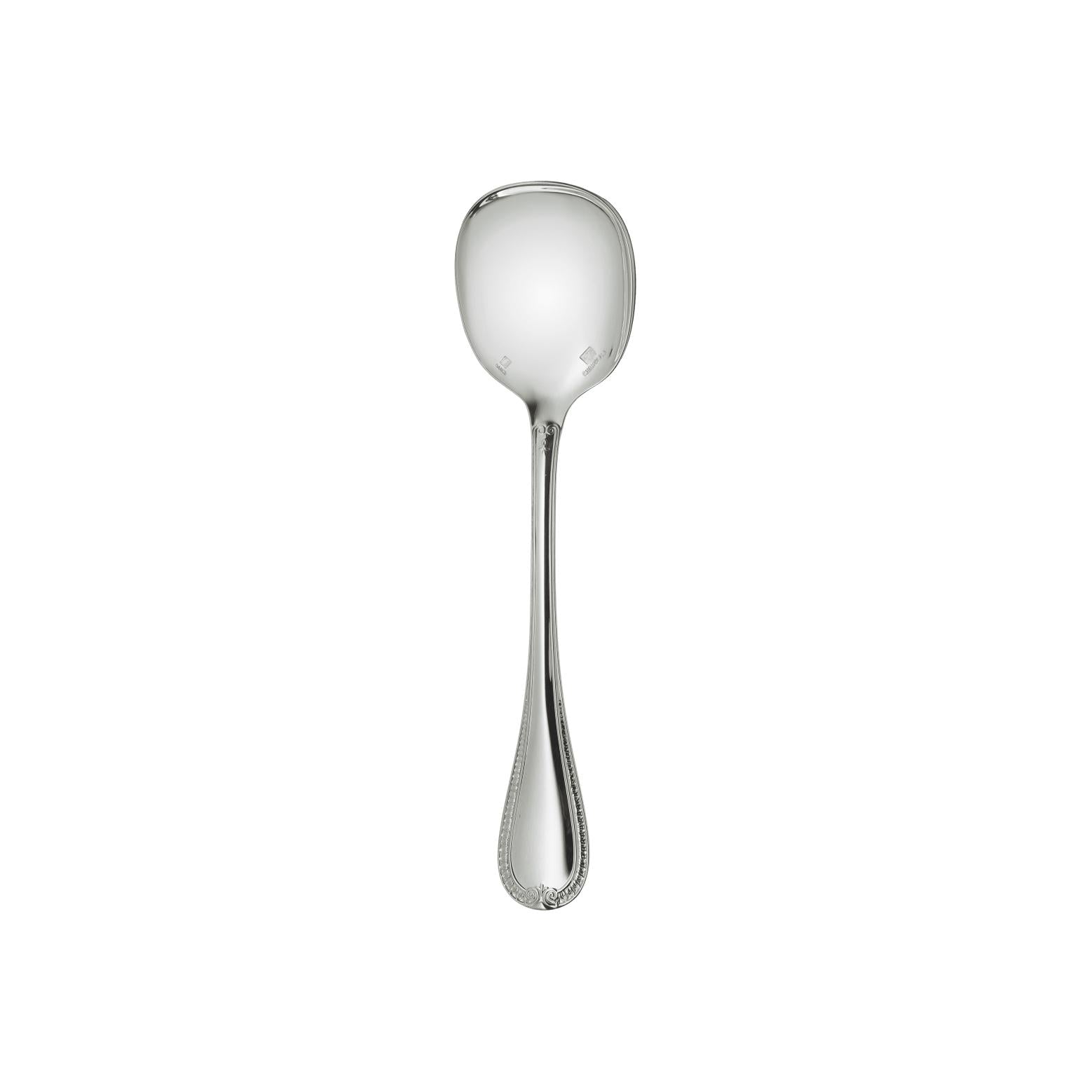 Christofle Malmaison Silver Plated Ice Cream Spoon