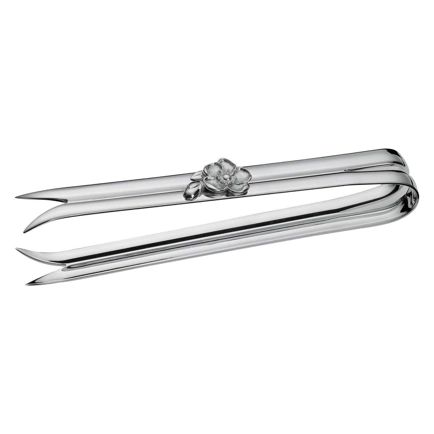 Christofle Anémone Silver Plated Ice Tong