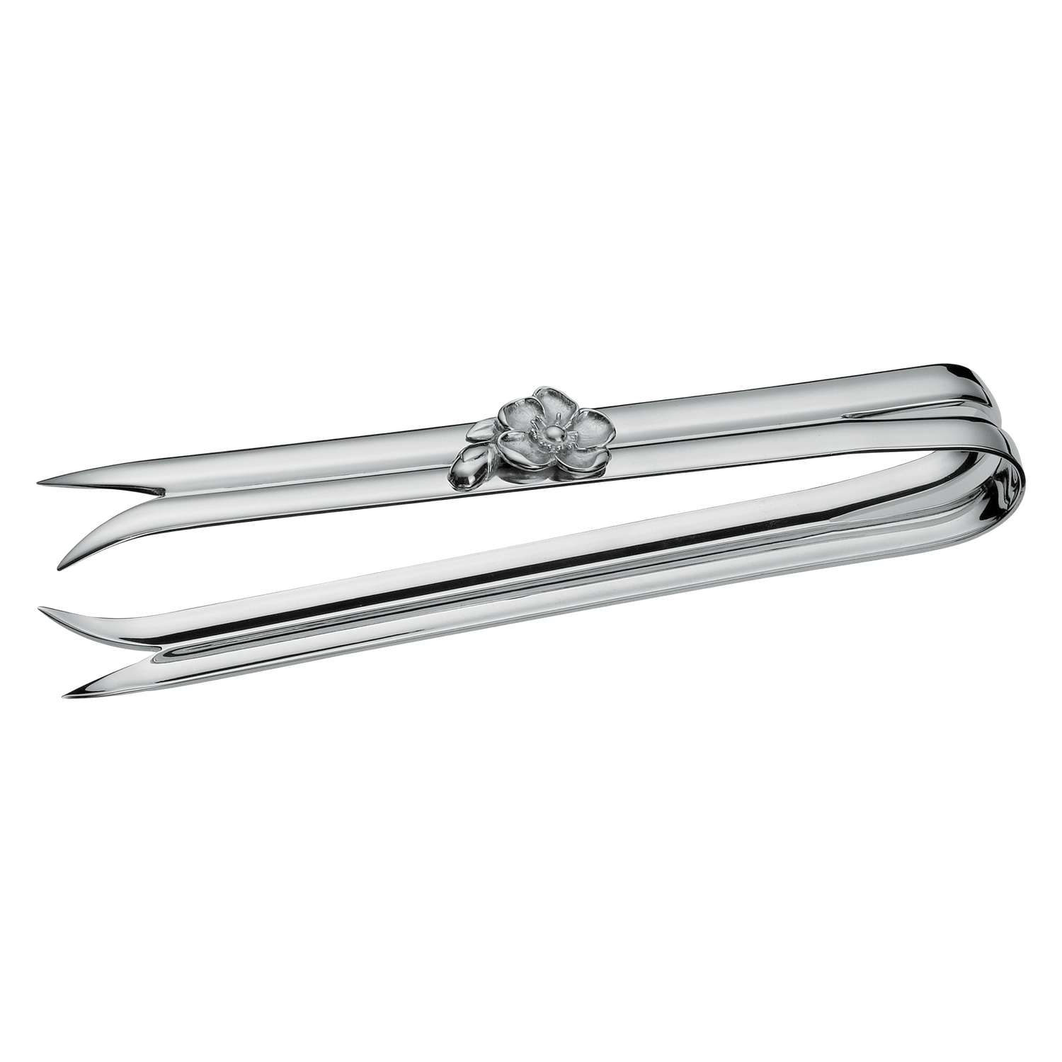 Christofle Anémone Silver Plated Ice Tong