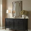 Bassett Mirror Hudson Four Door Cabinet