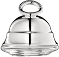 Christofle Vertigo Silver-Plated Personal Lidded Butter Dish