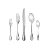 Christofle Marly Silver-Plated Five-Piece Flatware Set
