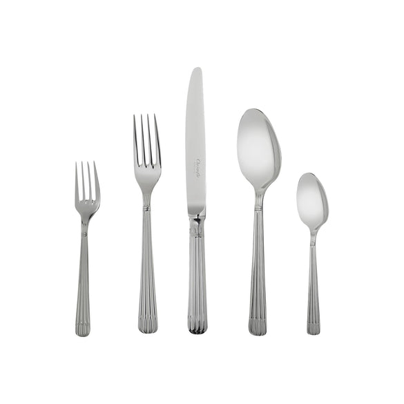 Christofle Osiris 5-Piece Stainless Steel Flatware Set