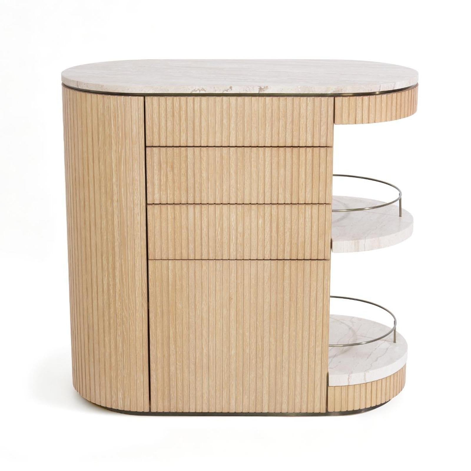 Interlude Alma Bar Cabinet
