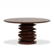 Interlude Ariele Round Dining Table Large