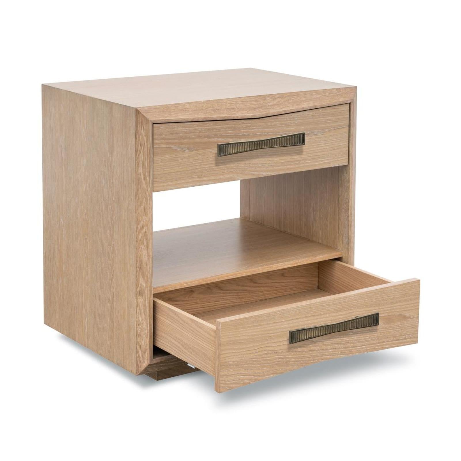 Interlude Claude 2 Drawer Bedside Chest