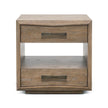 Interlude Claude 2 Drawer Bedside Chest