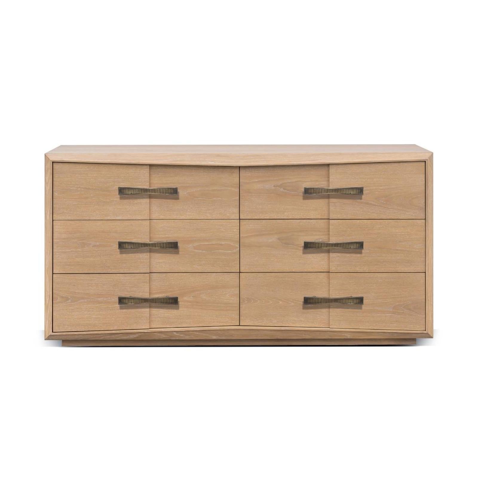 Interlude Claude 6 Drawer Dresser