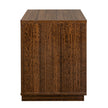 Michael Amini Kayner 2-Drawer Nightstand - Charcoal