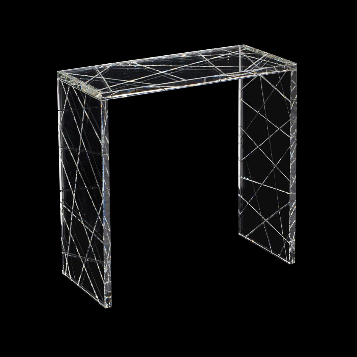 John Richard Crystal Nesting Table