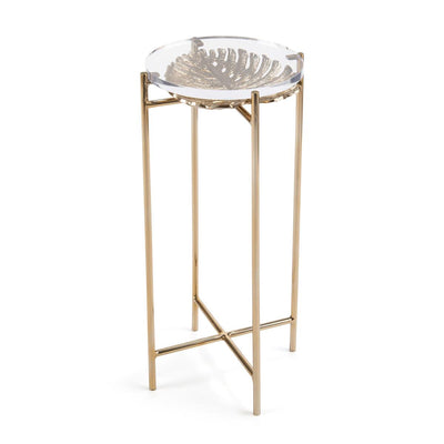 John Richard Palm Accent Table