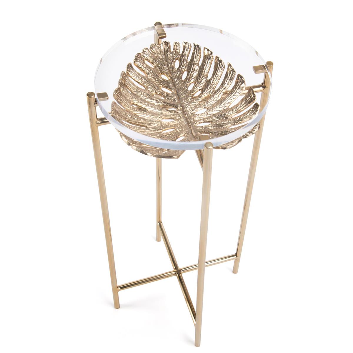 John Richard Palm Accent Table