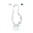 John Richard Prismatic Loop Martini Table