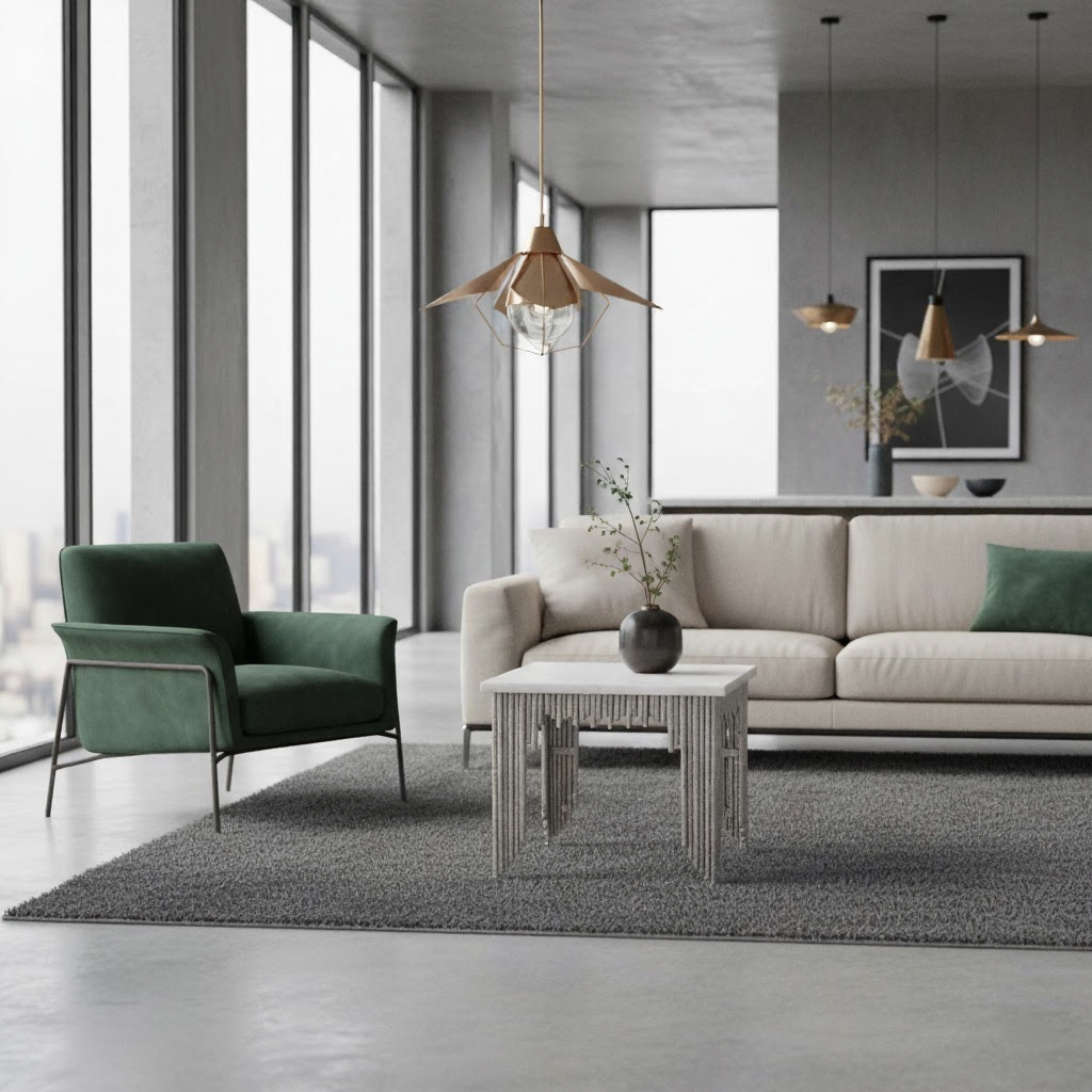 John Richard Channel End Table