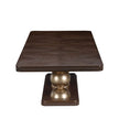 Michael Amini West Kensington Rectangular Dining Table - Medium Espresso