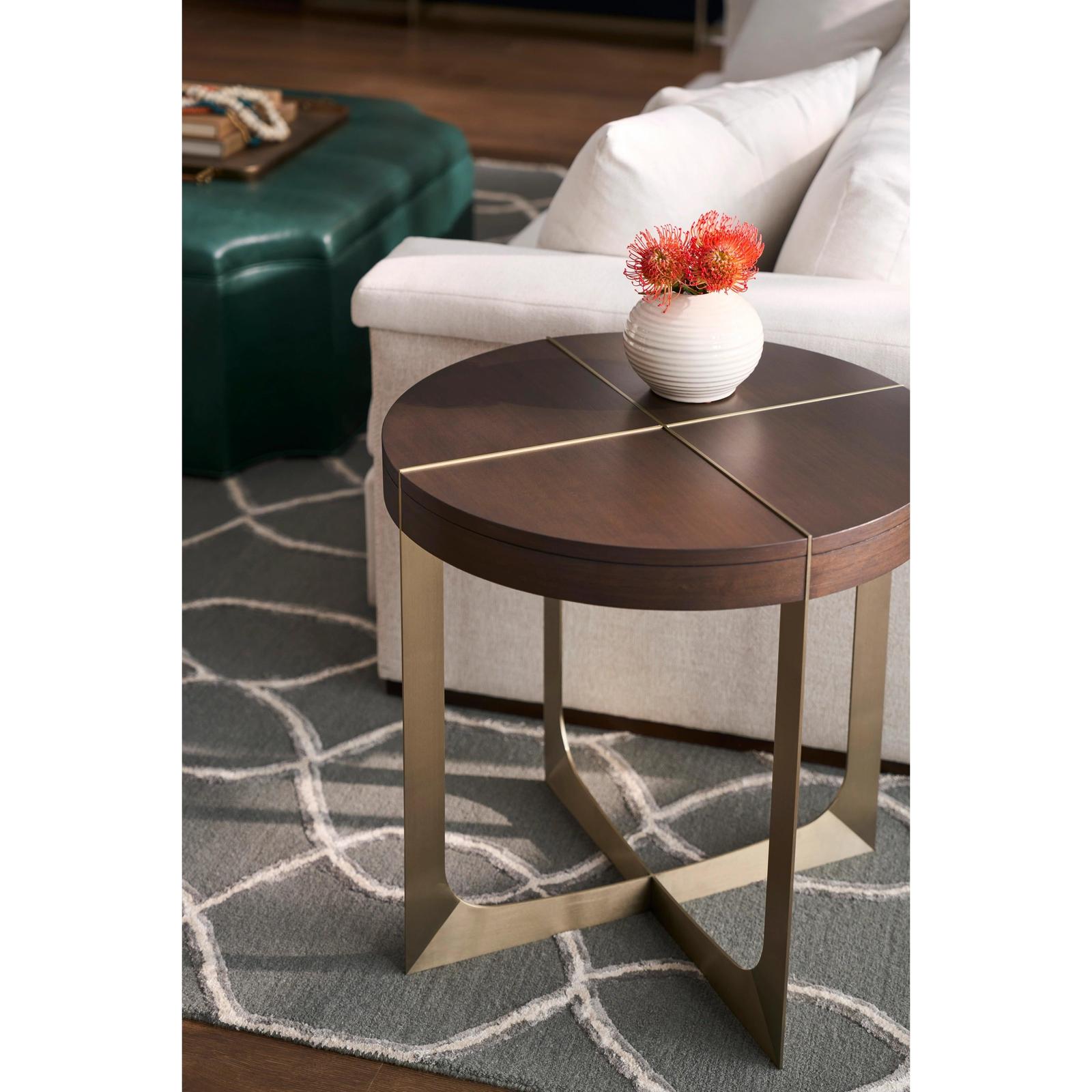 Fairfield Libby Langdon Goddard Round End Table