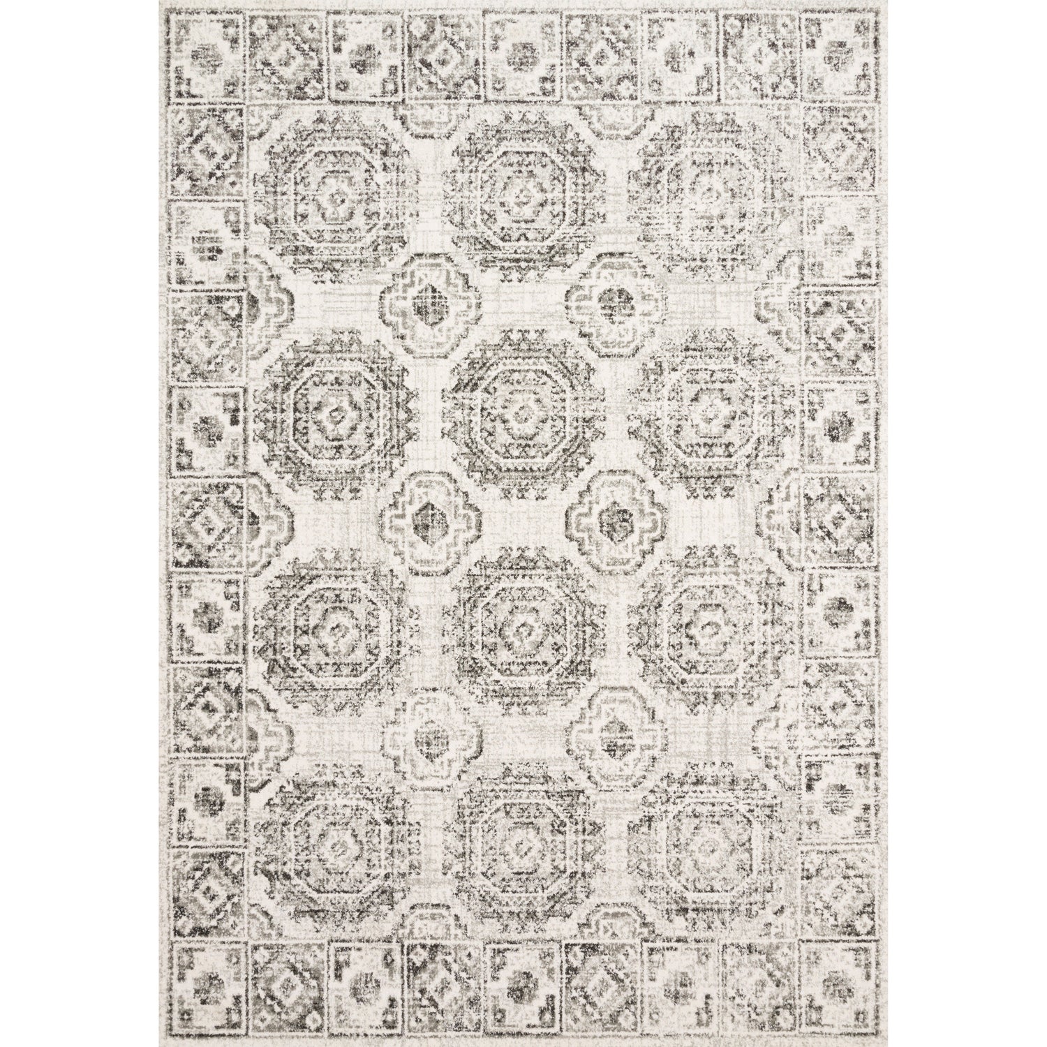 Loloi II Joaquin JOA-03 Ivory / Charcoal Rug
