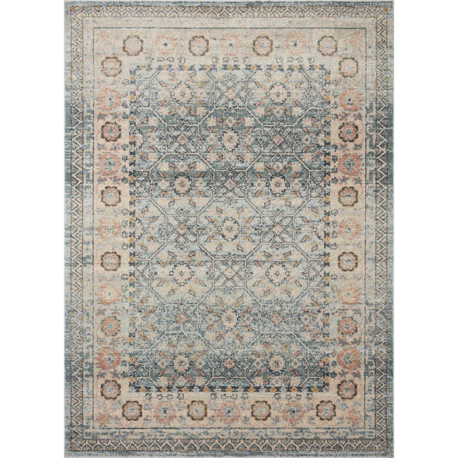 Loloi II Jocelyn JOC-04 Sky / Multi Rug