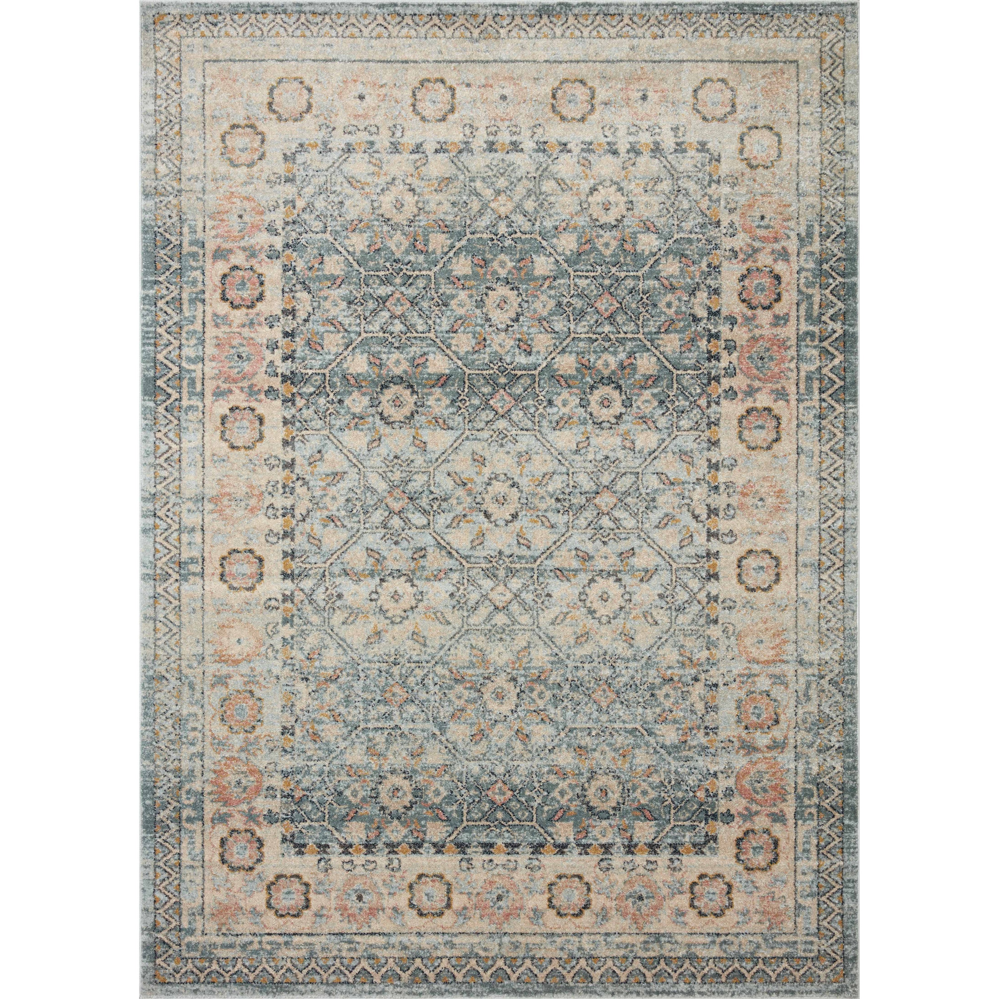 Loloi II Jocelyn JOC-04 Sky / Multi Rug