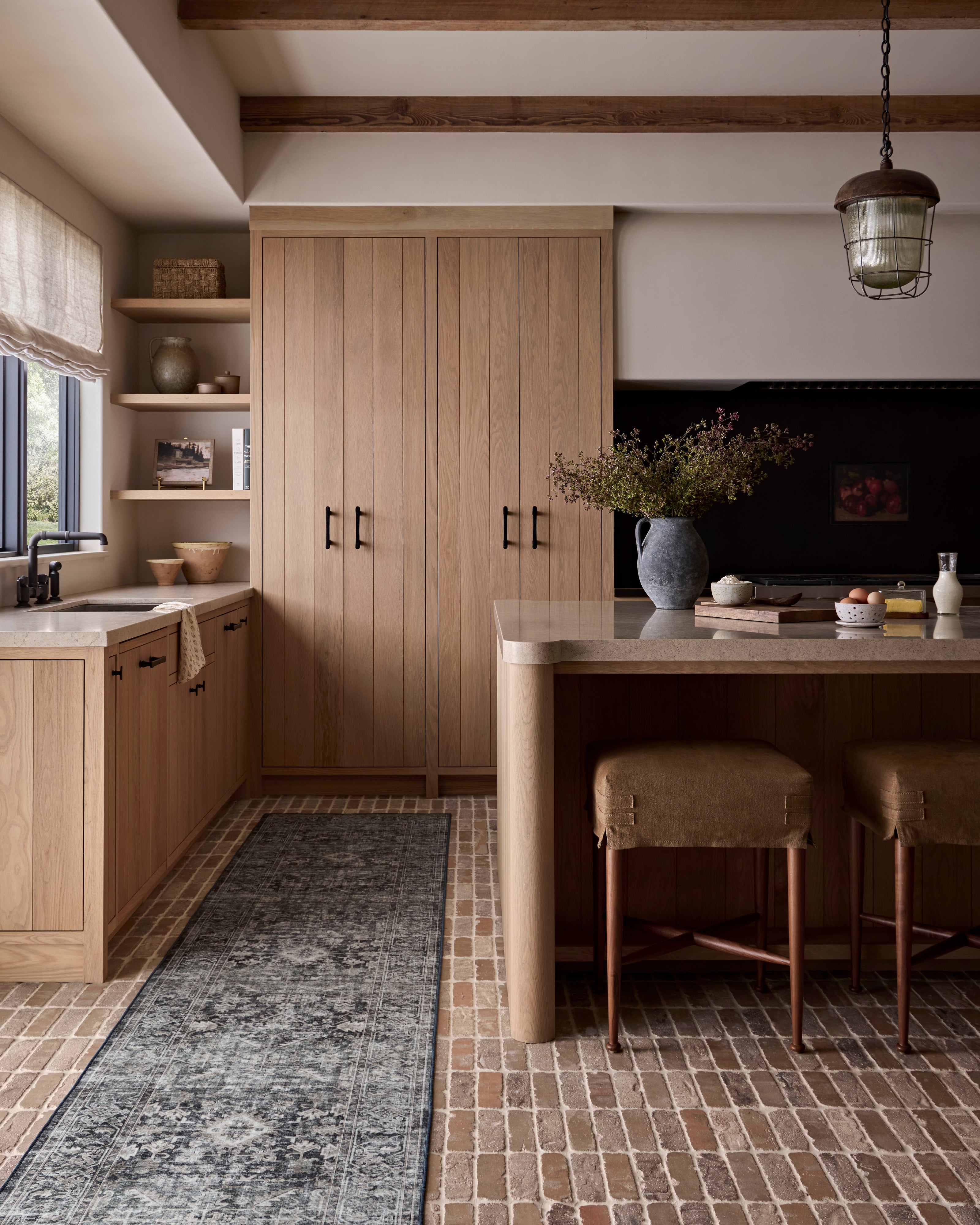 Amber Lewis Josie Ocean / Natural Rug DC10