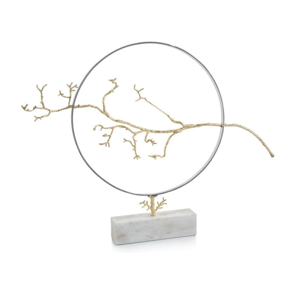 John Richard Decor Hoop & Branch Sculpture